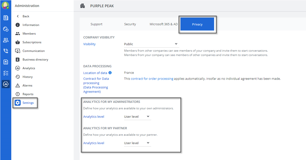 Analytics And Privacy Rainbow Help Center