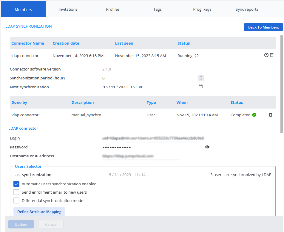 Provisioning Of Company Members Via An Active Directory Ldap Connector Rainbow Help Center